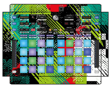 Pioneer DJ DDJ XP 1 Skin Fractor Green